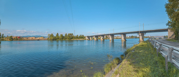 Le pont vu d'aval, rive gauche. © Région Bourgogne-Franche-Comté, Inventaire du patrimoine