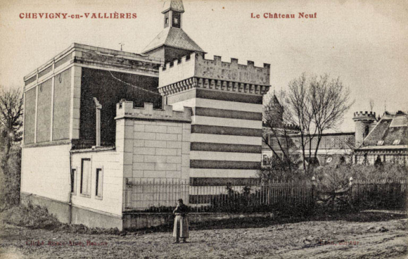 Chevigny-en-Vallières - Le Château Neuf. S.d. [1re moitié 20e siècle]. © Région Bourgogne-Franche-Comté, Inventaire du patrimoine