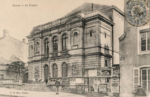 Beaune - Le Théâtre. S.d. [limite 19e siècle 20e siècle, avant 1905]. © Région Bourgogne-Franche-Comté, Inventaire du patrimoine