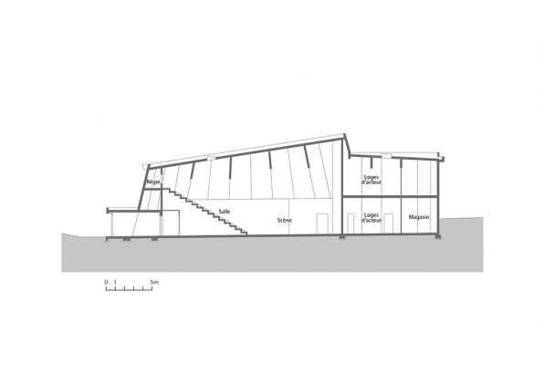 Plan schématique. D'après une coupe fournie par le Pôle Patrimoine de l'Université de Bourgogne. © Région Bourgogne-Franche-Comté, Inventaire du patrimoine