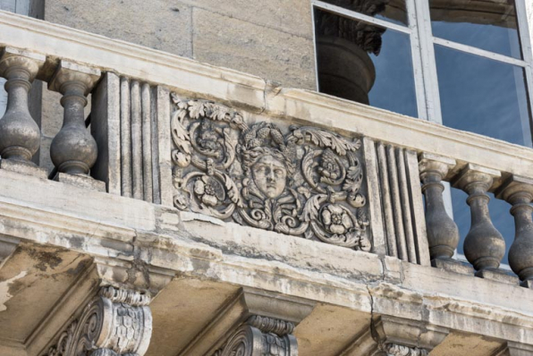 Bas-relief : l'Hiver. © Région Bourgogne-Franche-Comté, Inventaire du patrimoine