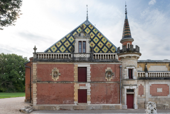 Elévation latérale gauche (corps nord). © Région Bourgogne-Franche-Comté, Inventaire du patrimoine