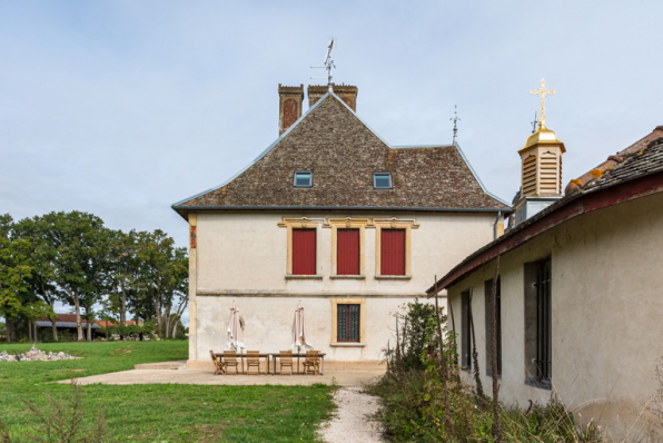 Elévation latérale gauche (sud). © Région Bourgogne-Franche-Comté, Inventaire du patrimoine