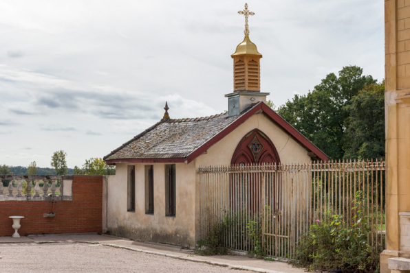 Chapelle, depuis la cour. © Région Bourgogne-Franche-Comté, Inventaire du patrimoine