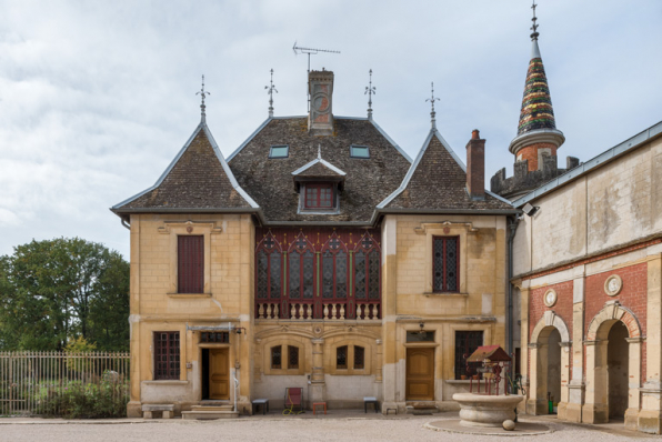 Elévation antérieure (est). © Région Bourgogne-Franche-Comté, Inventaire du patrimoine