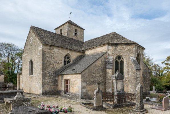 Vue d'ensemble depuis le sud-est.  © Région Bourgogne-Franche-Comté, Inventaire du patrimoine