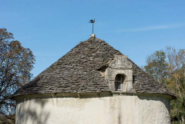 Détail de la toiture.  © Région Bourgogne-Franche-Comté, Inventaire du patrimoine