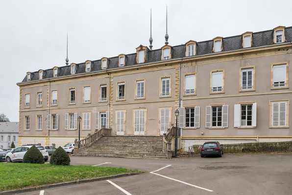 Aile nord, façade. © Région Bourgogne-Franche-Comté, Inventaire du patrimoine