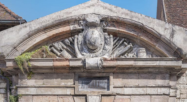 Détail du décor. © Région Bourgogne-Franche-Comté, Inventaire du patrimoine