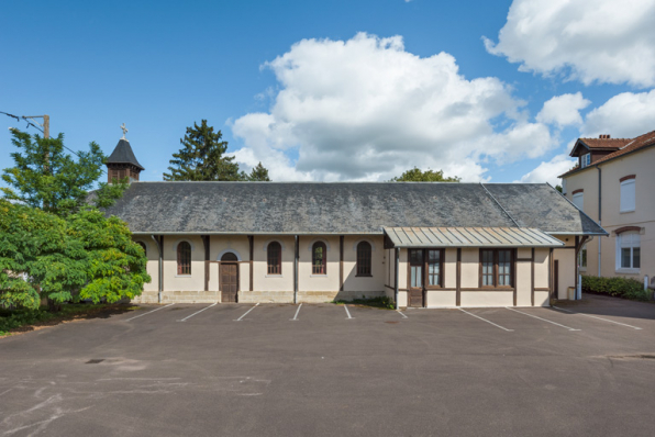 Façade ouest. Vue d'ensemble. © Région Bourgogne-Franche-Comté, Inventaire du patrimoine Façade ouest. Vue d'ensemble. © Région Bourgogne-Franche-Comté, Inventaire du patrimoine