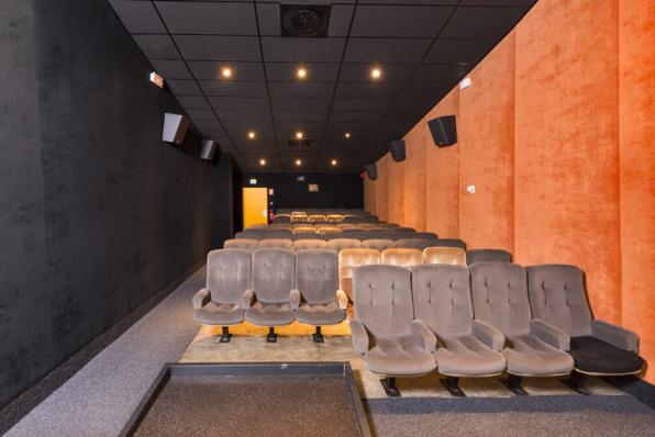 Salle 3 : vue depuis l'écran. © Région Bourgogne-Franche-Comté, Inventaire du patrimoine