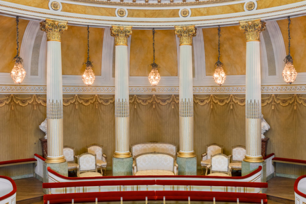 Loge d'honneur. © Région Bourgogne-Franche-Comté, Inventaire du patrimoine