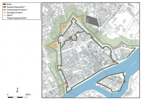 Plan-masse et de situation. Extrait du plan cadastral, 2025, 1/7 500. © Région Bourgogne-Franche-Comté, Inventaire du patrimoine Plan-masse et de situation. Extrait du plan cadastral, 2025, 1/7 500. © Région Bourgogne-Franche-Comté, Inventaire du patrimoine