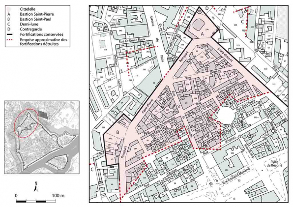 Plan-masse et de situation. Extrait du plan cadastral, 2025, 1/2 500. © Région Bourgogne-Franche-Comté, Inventaire du patrimoine Plan-masse et de situation. Extrait du plan cadastral, 2025, 1/2 500. © Région Bourgogne-Franche-Comté, Inventaire du patrimoine