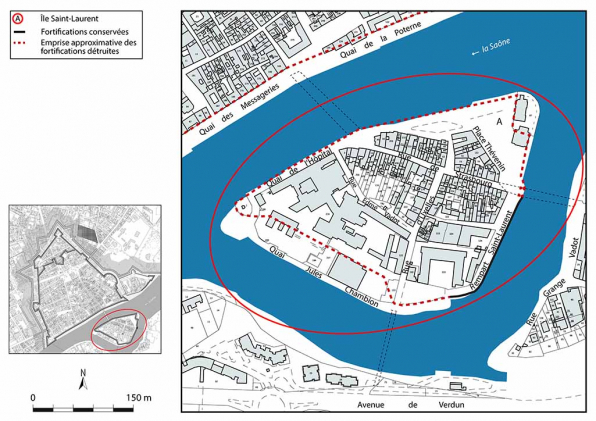 Plan-masse et de situation. Extrait du plan cadastral, 2025, 1/3 000.   © Région Bourgogne-Franche-Comté, Inventaire du patrimoine