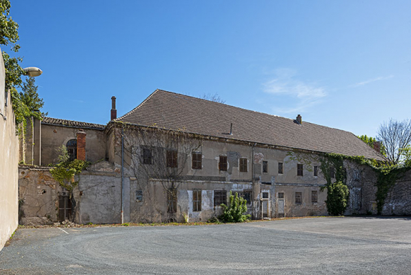 Façade de la prison depuis la grande cour. © Région Bourgogne-Franche-Comté, Inventaire du patrimoine