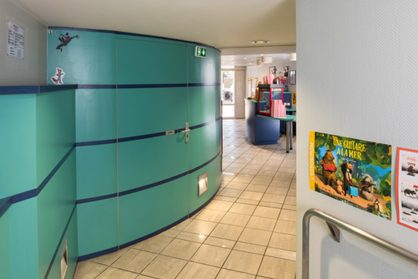 Vestibule, depuis le fond.  © Région Bourgogne-Franche-Comté, Inventaire du patrimoine