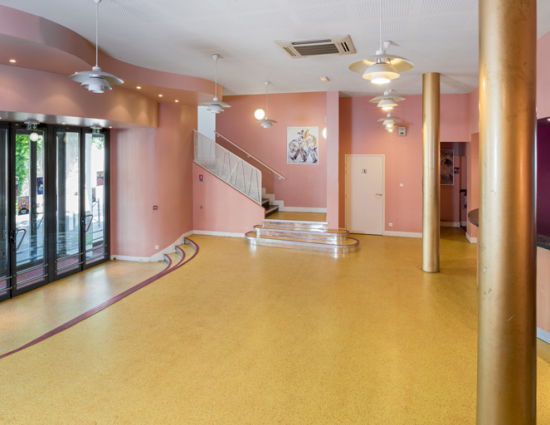 Vestibule, depuis le côté cour. © Région Bourgogne-Franche-Comté, Inventaire du patrimoine