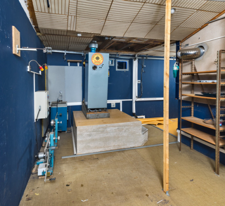 Cabine de projection. © Région Bourgogne-Franche-Comté, Inventaire du patrimoine