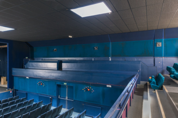 La galerie, depuis le balcon. © Région Bourgogne-Franche-Comté, Inventaire du patrimoine