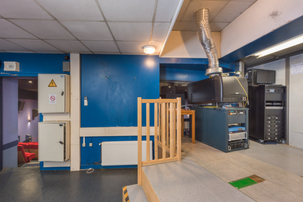 Cabine de projection. © Région Bourgogne-Franche-Comté, Inventaire du patrimoine