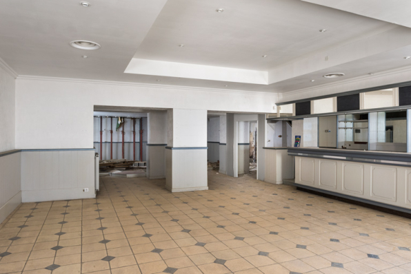 Café : salle du rez-de-chaussée. © Région Bourgogne-Franche-Comté, Inventaire du patrimoine