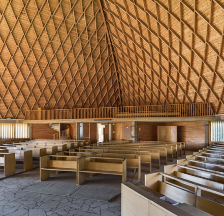Entrée et tribune. Vue depuis le choeur.  © Région Bourgogne-Franche-Comté, Inventaire du patrimoine