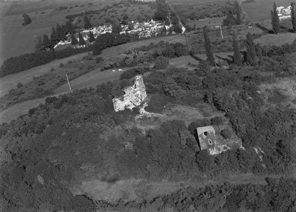 Vue aérienne en 1956. © Région Bourgogne-Franche-Comté, Inventaire du patrimoine