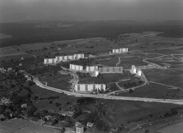 Le quartier de la Petite Hollande en 1958. © Région Bourgogne-Franche-Comté, Inventaire du patrimoine