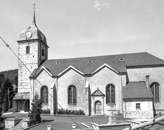 Face latérale droite. © Région Bourgogne-Franche-Comté, Inventaire du patrimoine