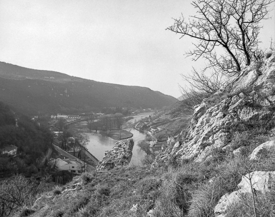 Le Doubs vu depuis une colline. © Région Bourgogne-Franche-Comté, Inventaire du patrimoine