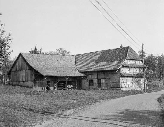 Maison en équerre : vue d'ensemble. © Région Bourgogne-Franche-Comté, Inventaire du patrimoine