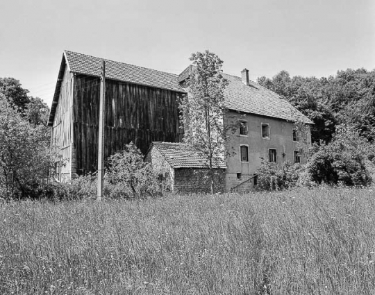 Façade postérieure. © Région Bourgogne-Franche-Comté, Inventaire du patrimoine