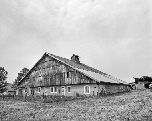 Ferme située au lieu-dit La Motte, cadastrée A2 113 : façade antérieure. © Région Bourgogne-Franche-Comté, Inventaire du patrimoine