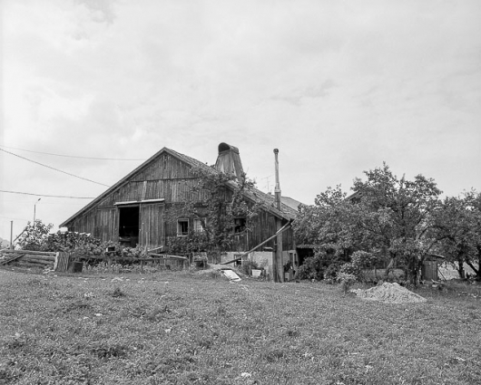 Façade postérieure. © Région Bourgogne-Franche-Comté, Inventaire du patrimoine