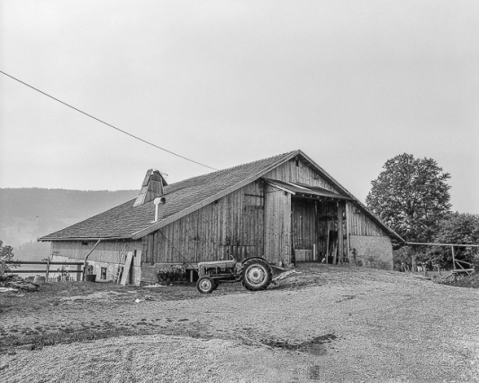 Façade postérieure. © Région Bourgogne-Franche-Comté, Inventaire du patrimoine