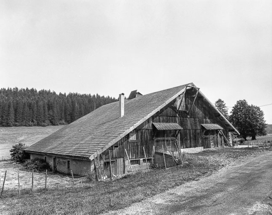 Façade postérieure. © Région Bourgogne-Franche-Comté, Inventaire du patrimoine