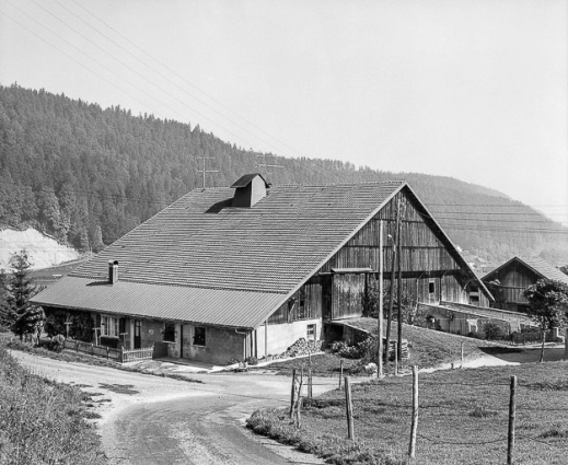 Façade postérieure. © Région Bourgogne-Franche-Comté, Inventaire du patrimoine