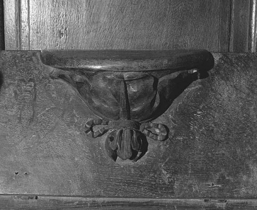 Une miséricorde. © Région Bourgogne-Franche-Comté, Inventaire du patrimoine