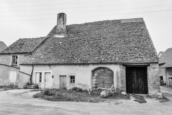 Ferme cadastrée 1951 E1 266 : façade antérieure. © Région Bourgogne-Franche-Comté, Inventaire du patrimoine