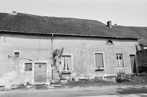 Ferme cadastrée D2 291 : façade postérieure. © Région Bourgogne-Franche-Comté, Inventaire du patrimoine