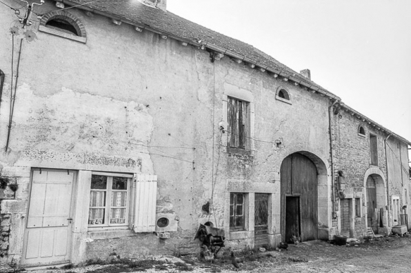 Ferme cadastrée D2 292 : façade antérieure. © Région Bourgogne-Franche-Comté, Inventaire du patrimoine