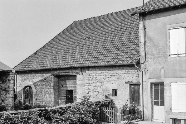 Ferme cadastrée C1 24 : façade antérieure. © Région Bourgogne-Franche-Comté, Inventaire du patrimoine