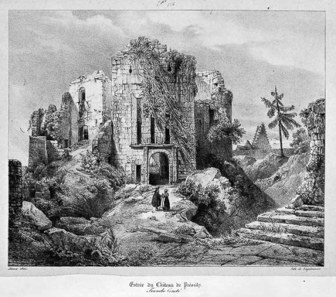 Entrée du château. © Région Bourgogne-Franche-Comté, Inventaire du patrimoine