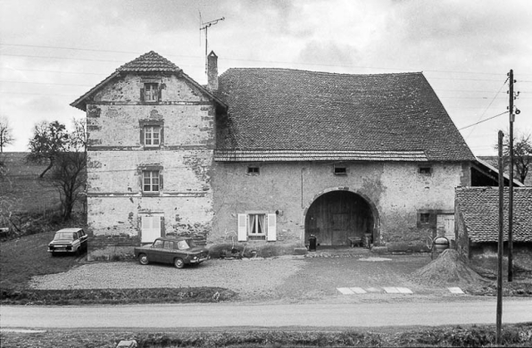 Maison à "haut-pignon" : face antérieure. © Région Bourgogne-Franche-Comté, Inventaire du patrimoine