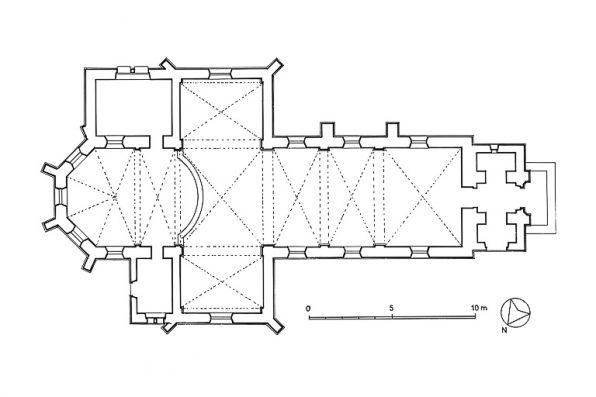 Plan au sol. © Région Bourgogne-Franche-Comté, Inventaire du patrimoine