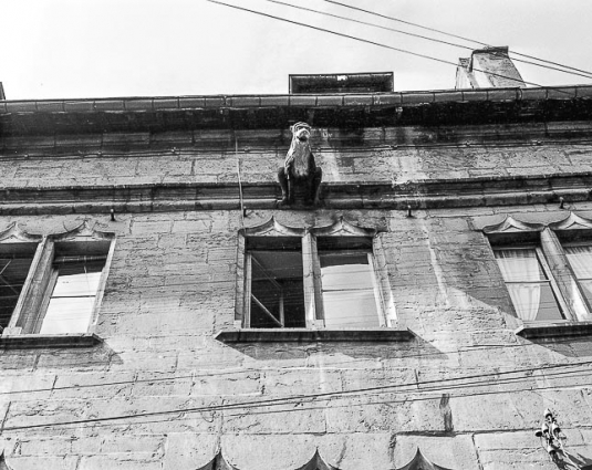 Détail d'une gargouille. © Région Bourgogne-Franche-Comté, Inventaire du patrimoine