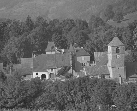 Extérieur : façade latérale droite. © Région Bourgogne-Franche-Comté, Inventaire du patrimoine