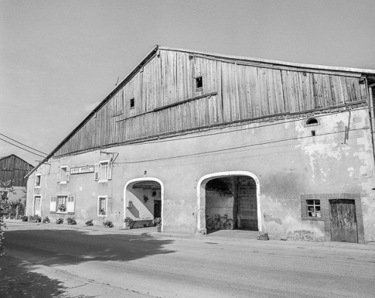 Façade antérieure. © Région Bourgogne-Franche-Comté, Inventaire du patrimoine