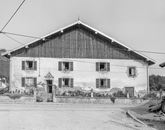 Façade antérieure. © Région Bourgogne-Franche-Comté, Inventaire du patrimoine